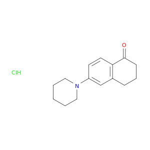 1(2H)-Naphthalenone, 3,4-dihydro-6-(1-piperidinyl)-, hydrochloride