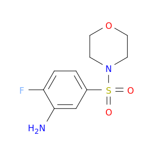 2-Fluoro-5-(morpholine-4-sulfonyl)aniline