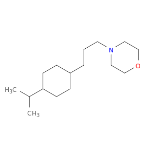 Morpholine, 4-[3-[4-(1-methylethyl)cyclohexyl]propyl]-