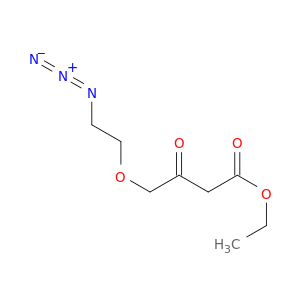 Butanoic acid, 4-(2-azidoethoxy)-3-oxo-, ethyl ester