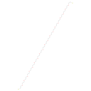 3,6,9,12,15,18,21,24,27,30,33,36,39,42,45,48,51,54,57-Nonadecaoxanonapentacontane-1,59-dithiol