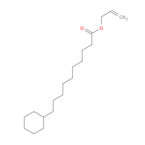 Cyclohexanedecanoic acid, 2-propenyl ester