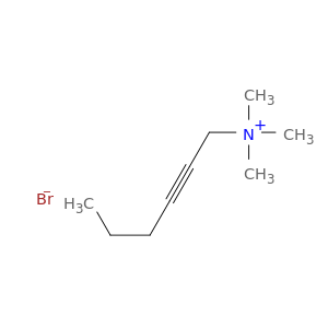 2-Hexyn-1-aminium, N,N,N-trimethyl-, bromide