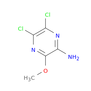 Pyrazinamine, 5,6-dichloro-3-methoxy-