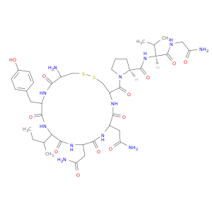 Glycinamide,L-cysteinyl-L-tyrosyl-L-isoleucyl-L-asparaginyl-L-asparaginyl-L-cysteinyl-L-prolyl-L-valyl-,cyclic (1&reg;6)-disulfide