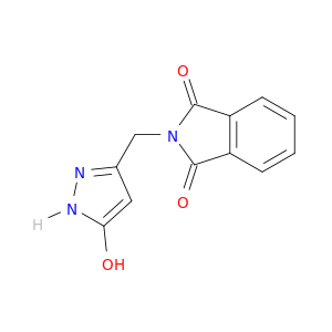 1H-Isoindole-1,3(2H)-dione, 2-[(5-hydroxy-1H-pyrazol-3-yl)methyl]-