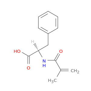 D-Phenylalanine, N-(2-methyl-1-oxo-2-propenyl)-