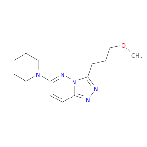 1,2,4-Triazolo[4,3-b]pyridazine, 3-(3-methoxypropyl)-6-(1-piperidinyl)-