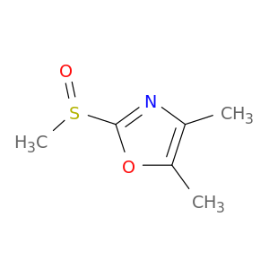Oxazole, 4,5-dimethyl-2-(methylsulfinyl)-