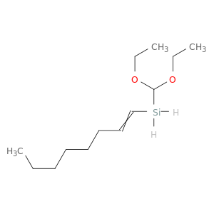 Silane, diethoxymethyl-1-octenyl-