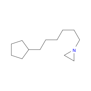 Aziridine,1-(6-cyclopentylhexyl)-
