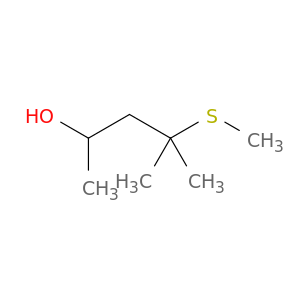 2-Pentanol, 4-methyl-4-(methylthio)-