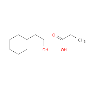 Cyclohexaneethanol, 1-propanoate