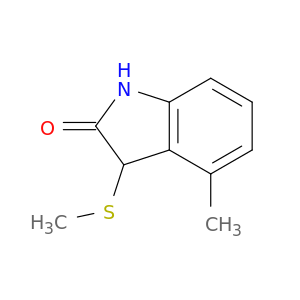 1,3-二氢-4-甲基-3-(甲基硫基)-2H-吲哚-2-一