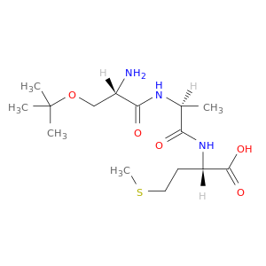 L-Methionine, N-[N-[O-(1,1-dimethylethyl)-L-seryl]-L-alanyl]-