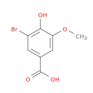 3-Bromo-4-hydroxy-5-methoxybenzoic acid
