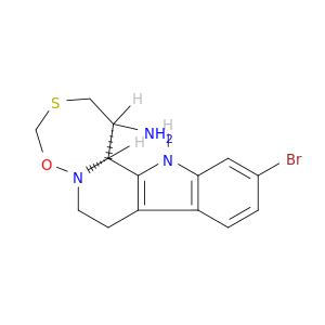 (1s,13bs)-11-bromo-1,2,7,8,13,13b-hexahydro[1,6,2]oxathiazepino[2',3':1,2]pyrido[3,4-b]indol-1-amine