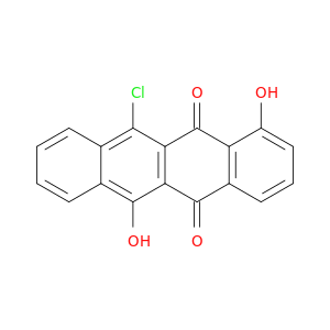 5,12-Naphthacenedione, 11-chloro-1,6-dihydroxy-
