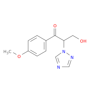 3-HYDROXY-2-(1H-1,2,4-TRIAZOL-1-YL)-4'-METHOXYPROPIOPHENONE