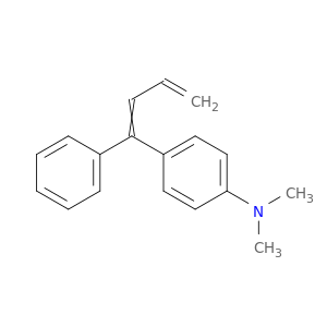 Benzenamine, N,N-dimethyl-4-(1-phenyl-1,3-butadienyl)-