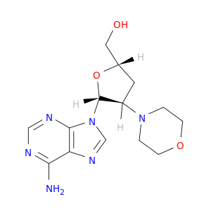 2',3'-DIDEOXY-2'-(4-MORPHOLINYL)ADENOSINE