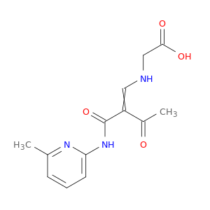 Glycine, N-[2-[[(6-methyl-2-pyridinyl)amino]carbonyl]-3-oxo-1-butenyl]-