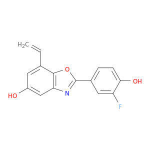 2-(3-氟-4-羟基苯基)-7-乙烯基-1,3-苯并恶唑-5-醇