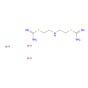 Pseudourea,2,2'-(iminodiethylene)bis[2-thio-, trihydrobromide (6CI)
