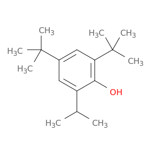 Phenol, 2,4-bis(1,1-dimethylethyl)-6-(1-methylethyl)-