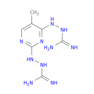 Guanidine,[(5-methyl-2,4-pyrimidinediyl)diimino]di- (8CI)