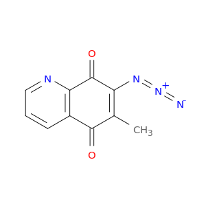 5,8-Quinolinedione, 7-azido-6-methyl-