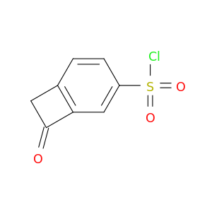 Bicyclo[4.2.0]octa-1,3,5-triene-3-sulfonyl chloride, 8-oxo-