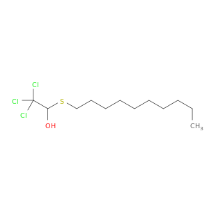 Ethanol, 2,2,2-trichloro-1-(decylthio)-