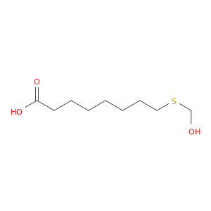 Octanoic acid, 8-[(hydroxymethyl)thio]-