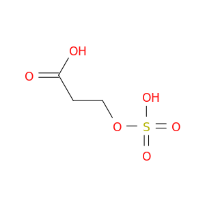 Propanoic acid, 3-(sulfooxy)-