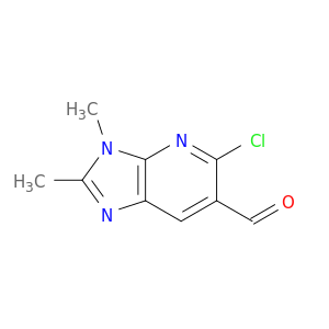 3H-Imidazo[4,5-b]pyridine-6-carboxaldehyde, 5-chloro-2,3-dimethyl-