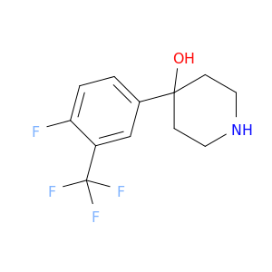 4-Piperidinol, 4-[4-fluoro-3-(trifluoromethyl)phenyl]-
