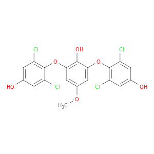 Phenol, 2,6-bis(2,6-dichloro-4-hydroxyphenoxy)-4-methoxy-