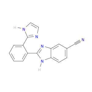 1H-Benzimidazole-5-carbonitrile, 2-[2-(1H-imidazol-2-yl)phenyl]-