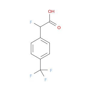 2-Fluoro-2-(4-(trifluoromethyl)phenyl)acetic acid