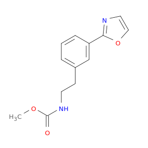 Methyl 3-(oxazol-2-yl)phenethylcarbamate