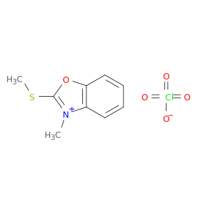 Benzoxazolium, 3-methyl-2-(methylthio)-, perchlorate