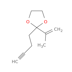 1,3-Dioxolane, 2-(3-butynyl)-2-(1-methylethenyl)-