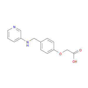 Acetic acid, [4-[(3-pyridinylamino)methyl]phenoxy]-