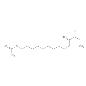 3,4-Tetradecanedione, 14-(acetyloxy)-