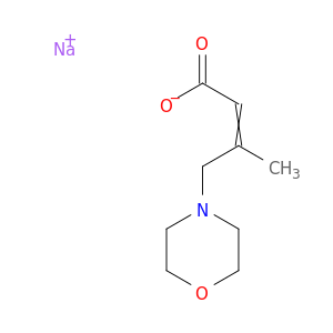 Sodium 3-methyl-4-(morpholin-4-yl)but-2-enoate