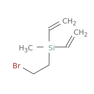 Silane, (2-bromoethyl)diethenylmethyl-