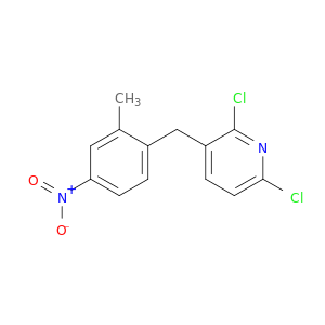 Pyridine, 2,6-dichloro-3-[(2-methyl-4-nitrophenyl)methyl]-