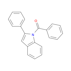 1H-Indole, 1-benzoyl-2-phenyl-