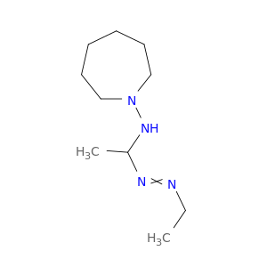1H-Azepin-1-amine, N-[1-(ethylazo)ethyl]hexahydro-